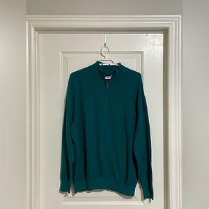 BEN HOGAN sweater in aqua blue size XL